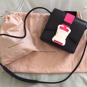 Christopher Kane Safety Buckle mini bag